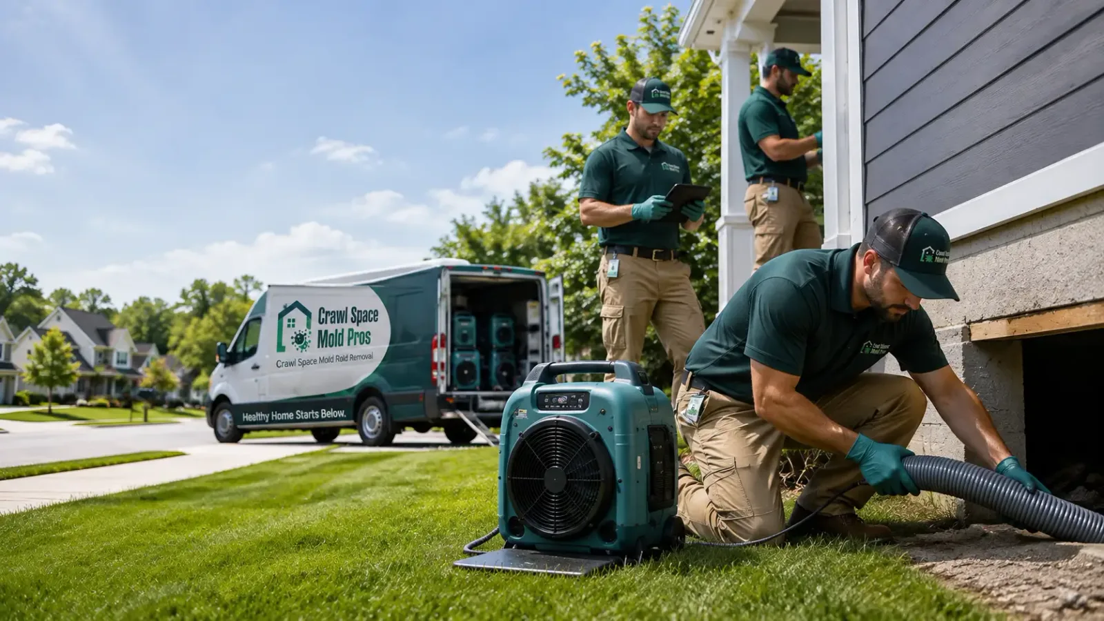 Crawl Space Mold Removal in Worthville, PA
